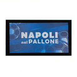 Zerbino Prisma Cm.40X70 Dis.Napoli Nel Pallone