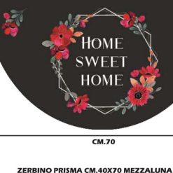 ZERBINO PRISMA CM.40X70 MEZZALUNA DIS.M8