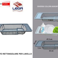 Colatutto Rettangolare Per Lavello
