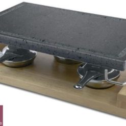 Piastra Lavica Rett. Stand Cm.23X37 Vassoio Legno Ilsa