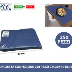 Tovaglietta Conf. 250 Pz. Cm.30X40 Blue