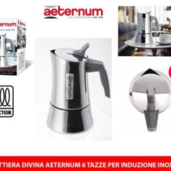 Caffettiera Divina 6 Tz. X Induzione