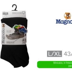 Minicalza Set 3 Pz. Nero L/Xl