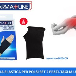 Fascia Elastica Per Polsi Set 2 Pz. Taglia Unica