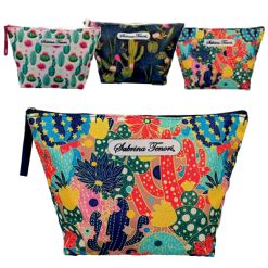 Borsello Cosmesi Cm.25X9X16H Fantasia Cactus