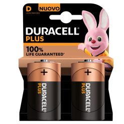 Batterie Torcia D LR20-2 Confezioni 2 pz. per Torce, Radio Portatili, Giocattoli Elettronici e Dispositivi ad Alta Potenza