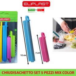 Chiudi Sacchetto Set 5 Pz. Mix Color