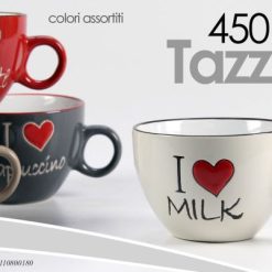 Tazzone Latte Jumbo Ml.450 Dec. Love