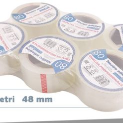 Nastro X Imballaggio Cf.6Pz. Cm.5X80 Mt. Trasp.