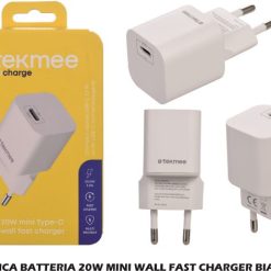 Carica Batteria 20W Mini Wall Fast Charger Bianco 40430174