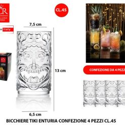 Bicchiere Tiki Etruria Conf. 4 Pz. Cl.45 Rcr (Copia)