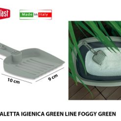 Paletta Igienica Green Line Foggy Green