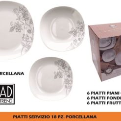 Piatti Serv. 18 Pz. Porcellana