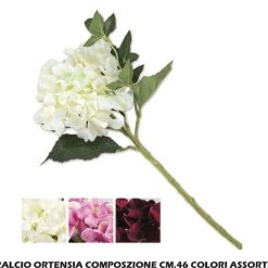 Tralcio Ortensia Comp. Cm.46 5 Col. Ass.