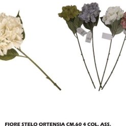 Fiore Stelo Ortensia Cm.60 Col. Ass.