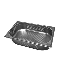 Teglia Gastronorm Gn 1/2 Cm.32,5X26,5X10H Forata