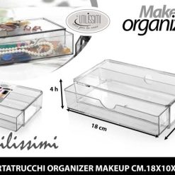 Portatrucchi Organizer Makeup Cm.18X10X4H