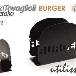 Portatovaglioli Ferro Da Tavolo Cm.15X6X12