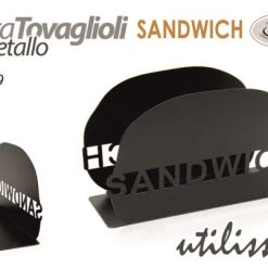 Portatovaglioli Ferro Da Tavolo Cm.15X6X9