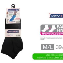 Calza Relax Alta Set 3 Pz. Nero M/L