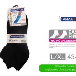 Calza Relax Alta Set 3 Pz. Nero L/Xl