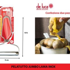 Pelatutto Jumbo Lama Inox Cm.9 - immagine 2