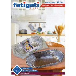 Formine X Dolce Conf. 6 Pz. Alluminio