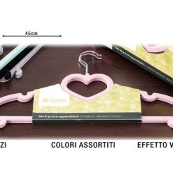 Stampelle Set 2 Pz. Velluto Cm.45X24 Donna