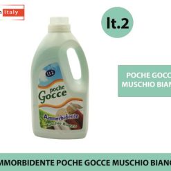 Ammorbidente Lt.2 Muschio Bianco Poche Gocce