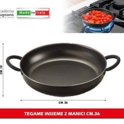 Tegame Insieme 2 Manici Cm.36