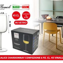 Calice Chardonnay Conf. 6 Pz. Cl.45 Vinalia