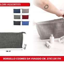 Borsello Cosmesi Da Viaggio Cm.27X7,5X17H