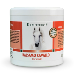 Kräuterhof Balsamo Cavallo Riscaldante 500ml Gel per Massaggi e Dolori Muscolari