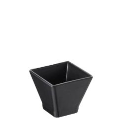 Ciotolina Quadra Finger Food Melamina 8x8x6,3h cm Nero