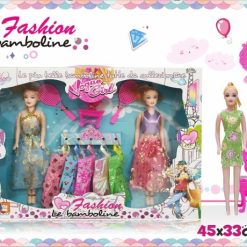 Bambole Con Vestiti Set 2 Pz.