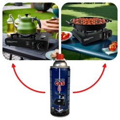 Cartuccia Gas Butano 390ml Compatibile con Fornello Bistrò - immagine 4