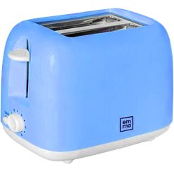 Tosta Pane 2 Fette con Spegnimento Automatico 650W-750W Vassoio Rimovibile Tostapane per Toast Blu