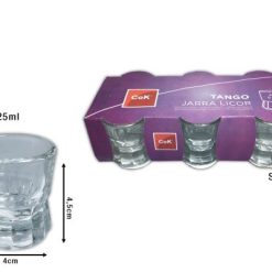 Bicchiere Liquore Shot Tango C/M Cl.2,5 Conf.6Pz.
