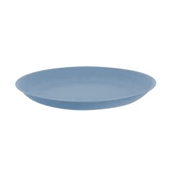 PIATTO FONDO PLASTICA CM.18 AZZURRO