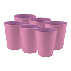 BICCHIERE CONICO PP CL.33 CF.6 PZ. ROSA