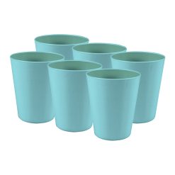 BICCHIERE CONICO PP CL.33 CF.6 PZ. AZZURRO