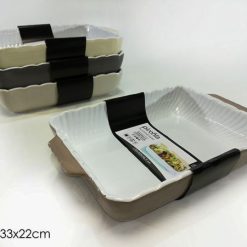 Pirofila Rett.Re Cm.33X22X6,5H 4 Colori