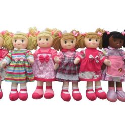 Bambola Stoffa Cm.50 Ass. 6 Col.