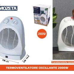 Termoventilatore Oscillante 2000W
