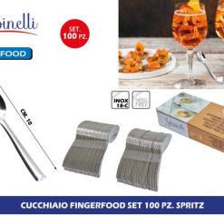 Cucchiaino Fingerfood Set 100 Pz. Spritz