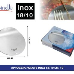Appoggia Posate Inox 18/10 Cm.10