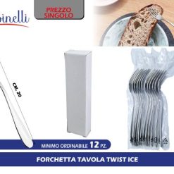 Forchetta Tavola Twist Ice