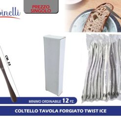 Coltello Tavola Forgiato Twist Ice