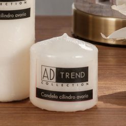 Candela Cilindro Avorio Cm.5X5,5H