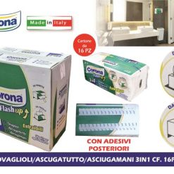 Tovaglioli/Asciugatutto/Asciugamani 3In1 Cf.16Pz.